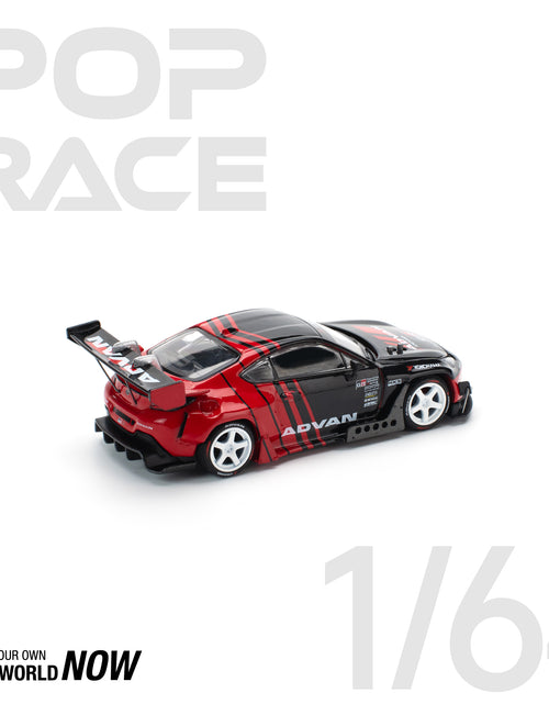 Load image into Gallery viewer, POPRACE 1/64 PANDEM GR86 - ADVAN Diecast Model Car
