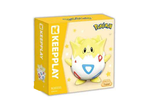 Load image into Gallery viewer, Qman Keeppley Pokemon Togepi Roundy Kuppy Building Blocks Set Toy Packs
