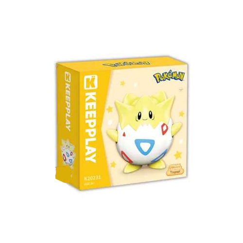 Load image into Gallery viewer, Qman Keeppley Pokemon Togepi Roundy Kuppy Building Blocks Set Toy Packs
