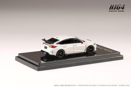 Hobby JAPAN 1/64 1/64 Honda CIVIC TYPE R (FL5) RACING BLACK Package White Model
