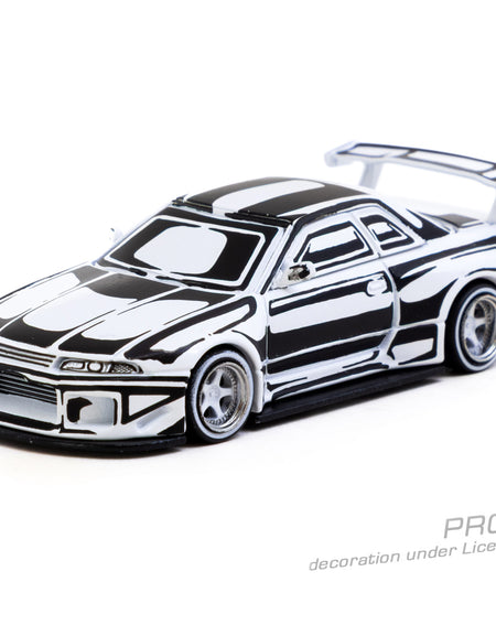 (Pre-order) Tarmac Works 1/64  Nissan Skyline (R32) Widebody Diecast Model Car