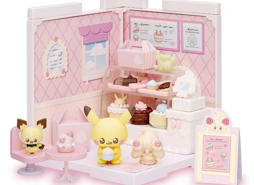 Load image into Gallery viewer, Takara Tomy Pokemon PokePeace Sweets Shop Pikachu Set
