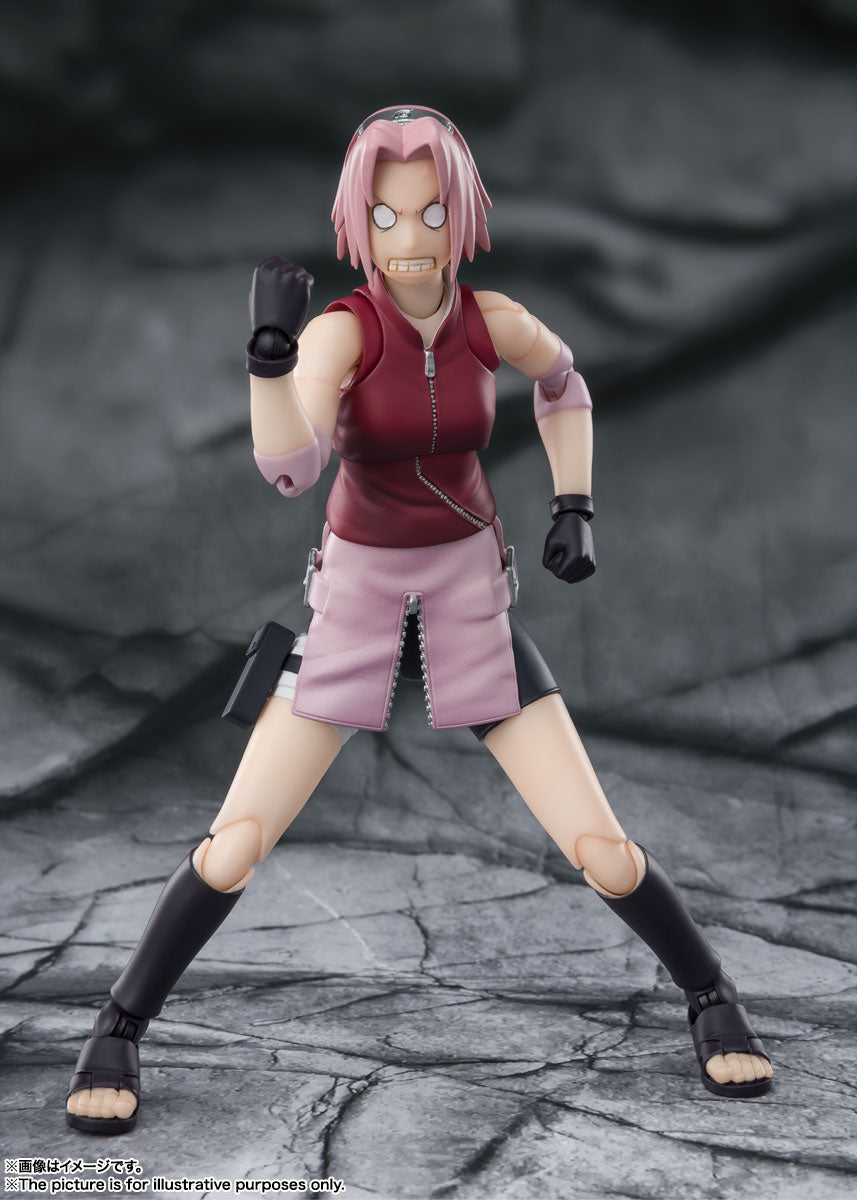 Bandai S.H.Figuarts Naruto Shippuden - Sakura Haruno Pvc Figure Set