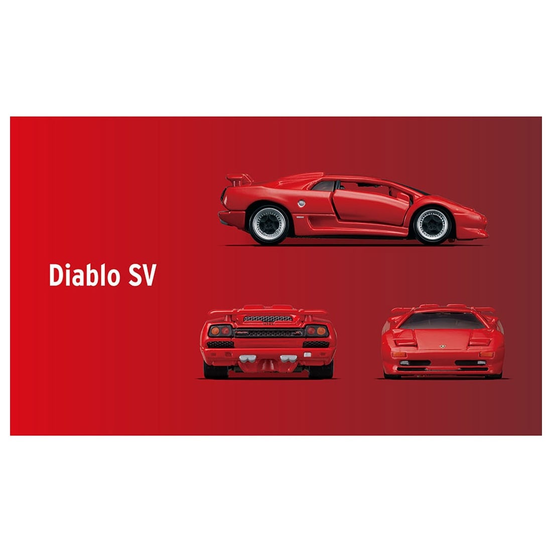 Takara Tomy Tomica Premium Lamborghini 3 MODELS Collection Diecast Model Cars