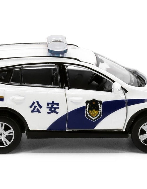 Load image into Gallery viewer, Tiny City CN6 Die-cast 1/64 Model Car - Toyota Rav4 Beijing Police (White)
