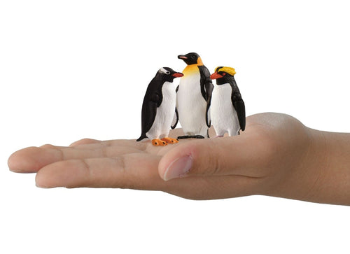 Load image into Gallery viewer, Takara Tomy Ania AL-36 Penguin Set Floating Ver Animal Figure Toy 3-Pack

