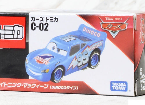 Load image into Gallery viewer, Takara Tomy Disney Tomica - PIXAR CARS C-02 Lightning McQueen (Dinoco Type)
