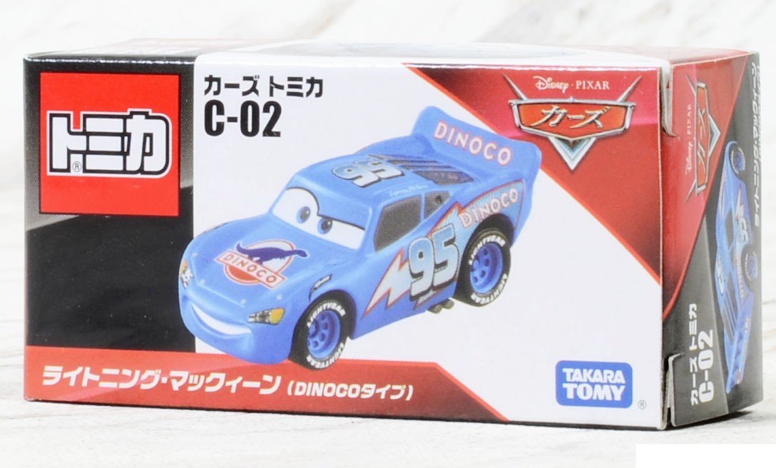 Takara Tomy Disney Tomica - PIXAR CARS C-02 Lightning McQueen (Dinoco Type)