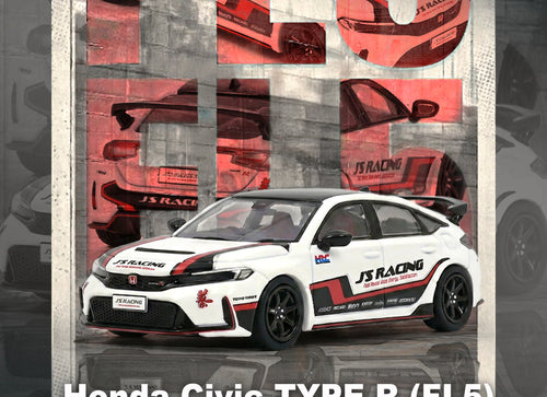 Load image into Gallery viewer, (Pre-order) INNO64 1/64 HONDA CIVIC (FL5) J'S RACING Diecast Model Car

