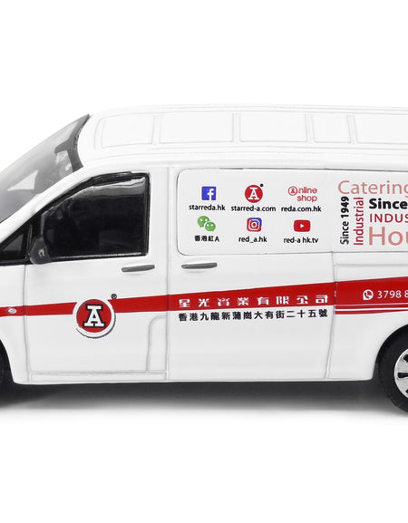 Tiny City 113 1/76 Die-cast Model Car - MERCEDES-BENZ Vito Red A