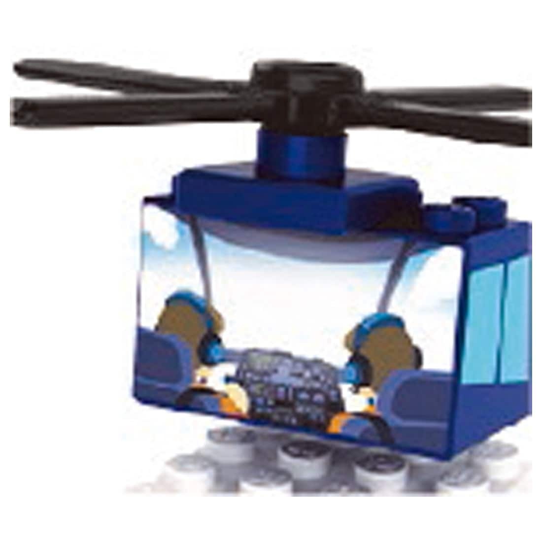 Takara Tomy Tomica Plarail Blocks Helicopter set