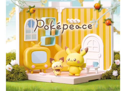 Load image into Gallery viewer, Takara Tomy Pokemon PokePiece House Living Pikachu &amp; Pichu set
