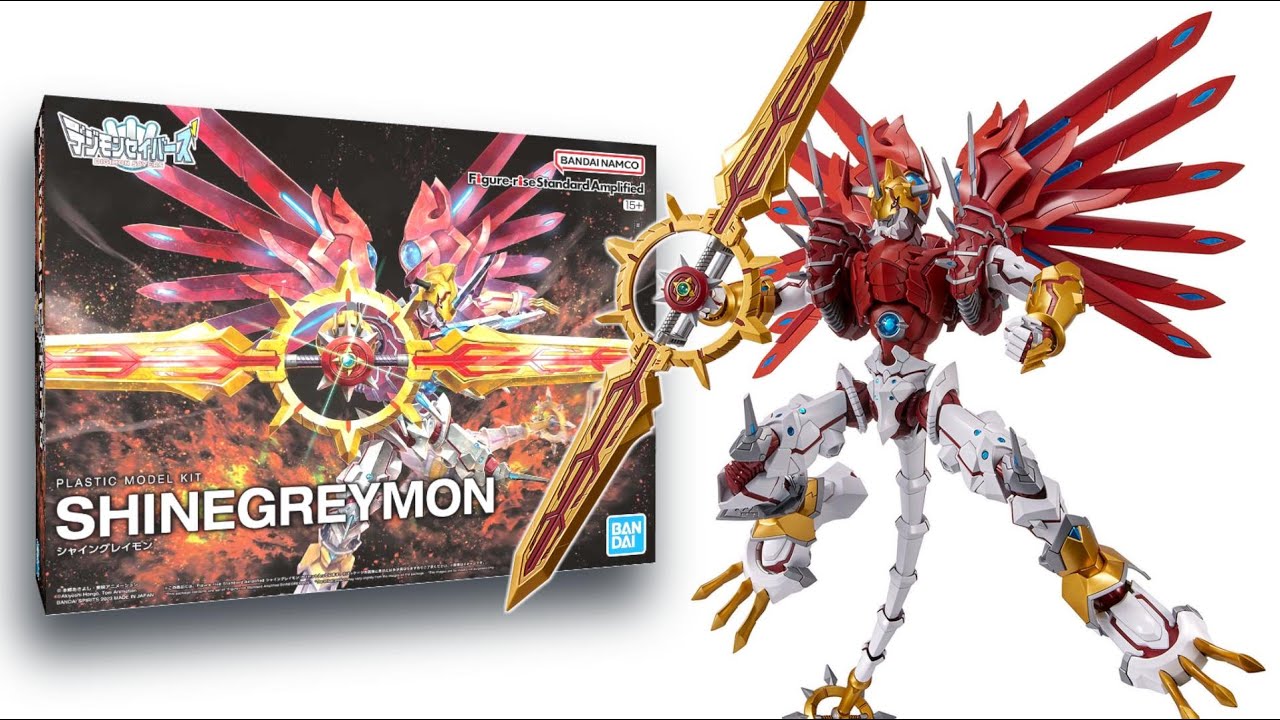 Bandai Figure-rise Standard Amplified Shinegreymon Model Kit