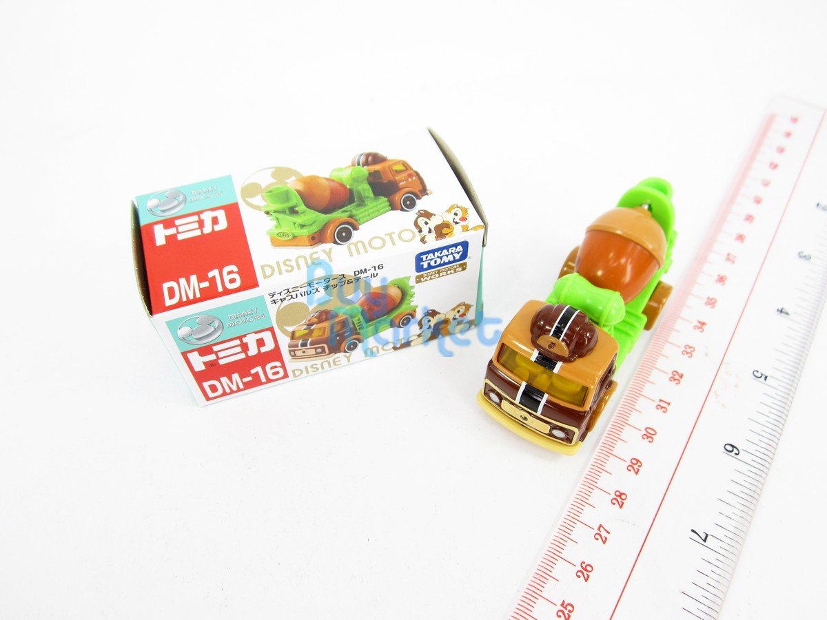 Takara Tomy Tomica Disney Motor Works DM-16 Casplus Chip & Dale Diecast Toy Car