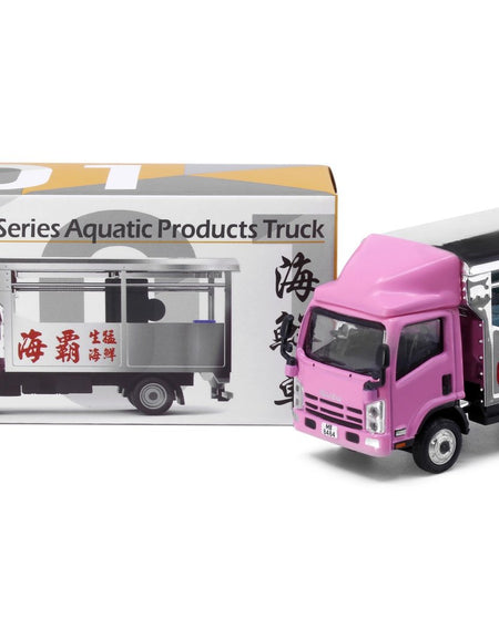 Tiny City 101 Die-cast Car ISUZU N Series Aquatic Products Truck Electroplating