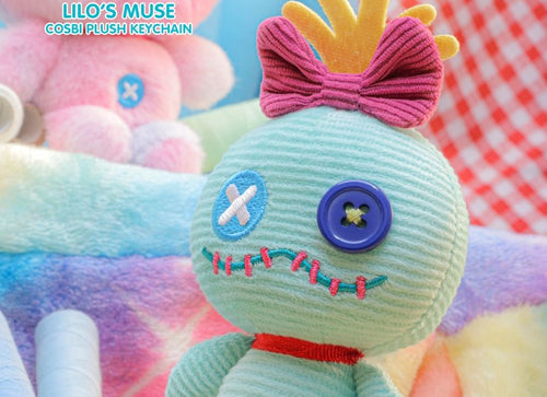 Load image into Gallery viewer, Hot Toys Disney Stitch Up Your Scrump Cosbi Plush Keychain Collection (Full set)
