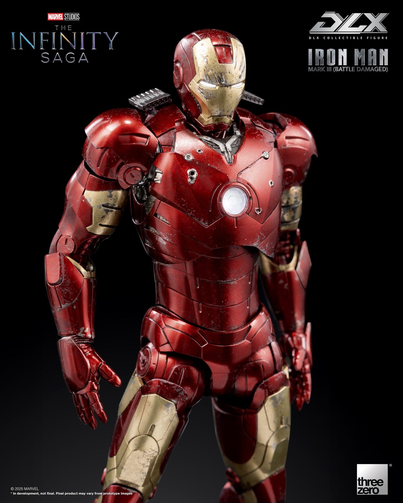 ThreeZero  Marvel The Infinity Saga DLX Iron Man Mark 3 (Battle Damaged ver.)