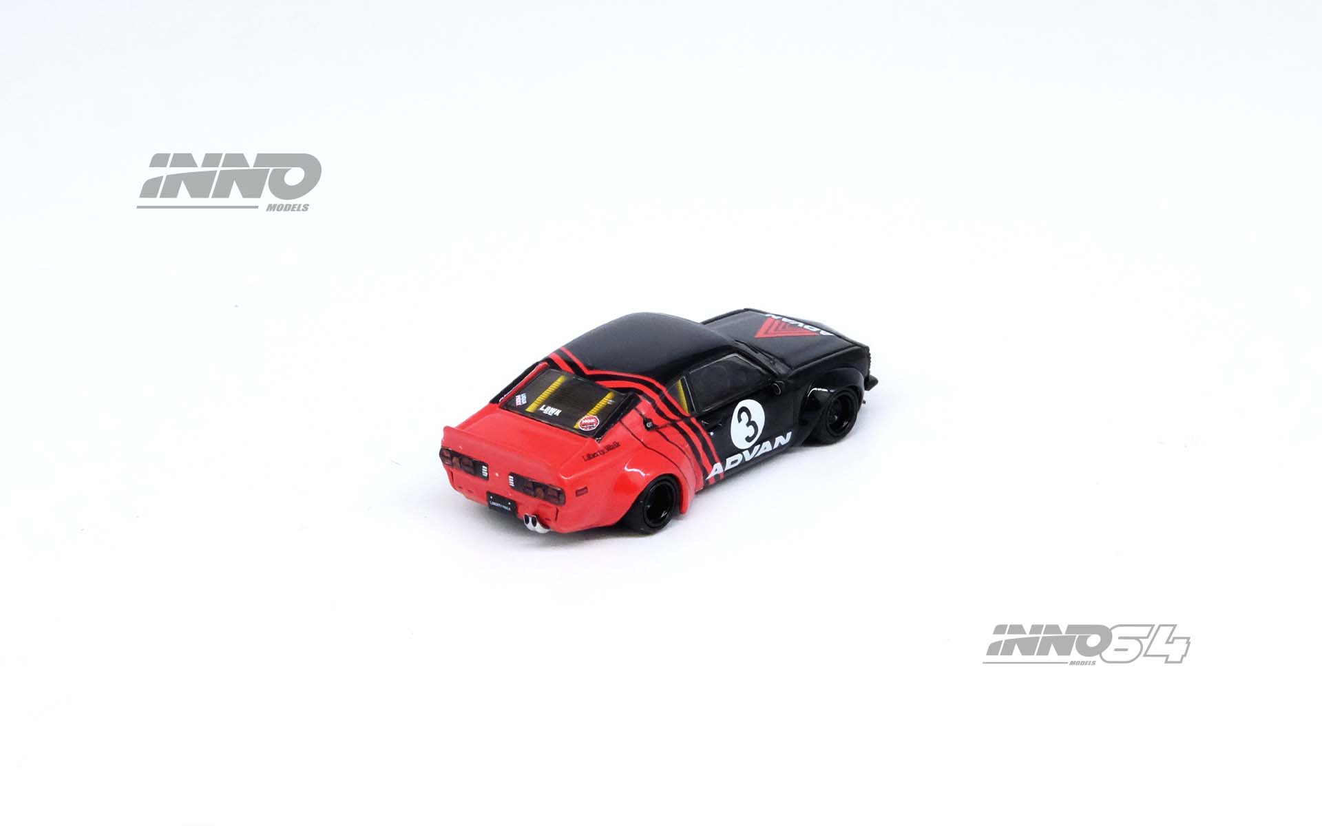 INNO64 MODELS 1/64 LBWK MAZDA RX3 SAVANNA "ADVAN LIVERY" Model Car