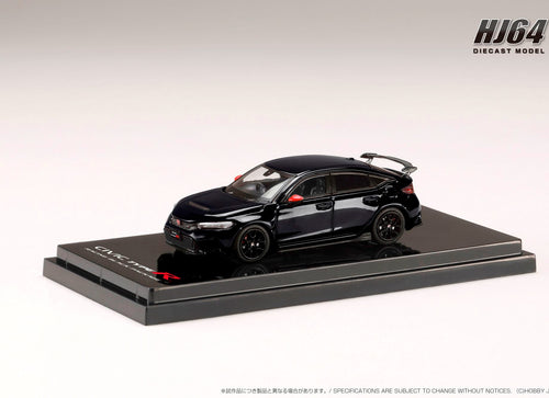 Load image into Gallery viewer, Hobby JAPAN 1/64 1/64 Honda CIVIC TYPE R (FL5) RACING BLACK Package BLACK Model
