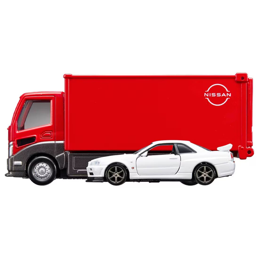 Takara Tomy Tomica Die-cast Car - Transporter Nissan Skyline GT-R V specII Nur