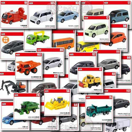 (RANDOM) 10X Takara Tomy Tomica #1-120 Scale Mini 7CM Diecast Toy Cars in SALE