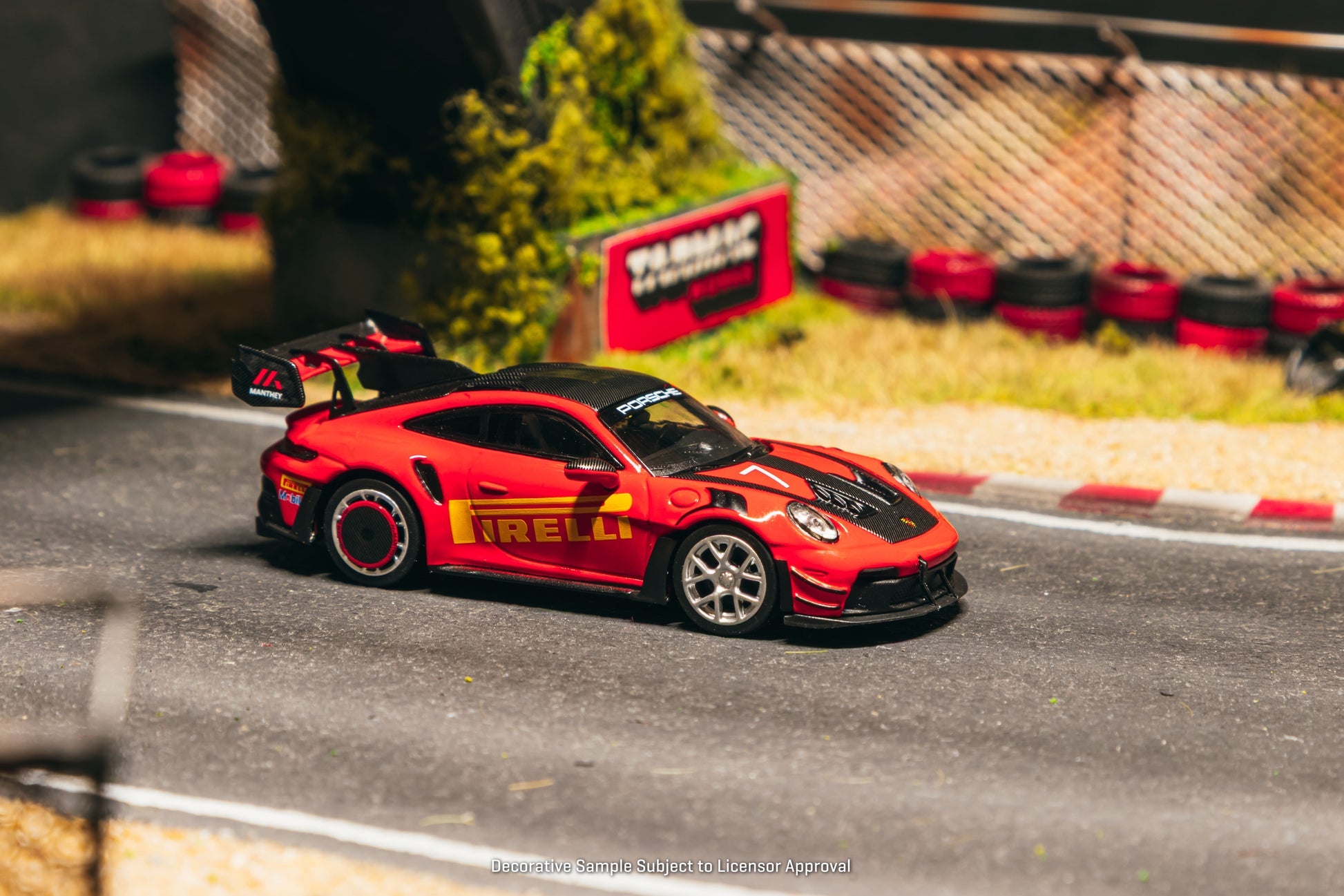 (Pre-order) Tarmac Works 1/64 Porsche GT3RS(992.1) MR Red Diecast Model Car