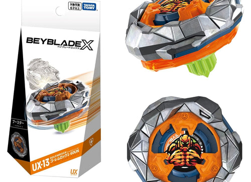 Load image into Gallery viewer, Takara Tomy Beyblade X Booster UX-13 Golem Rock 1-60UN
