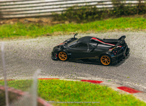 Load image into Gallery viewer, Tarmac Works 1/64 Pagani Imola Matt Black Carbon Fiber Model Car
