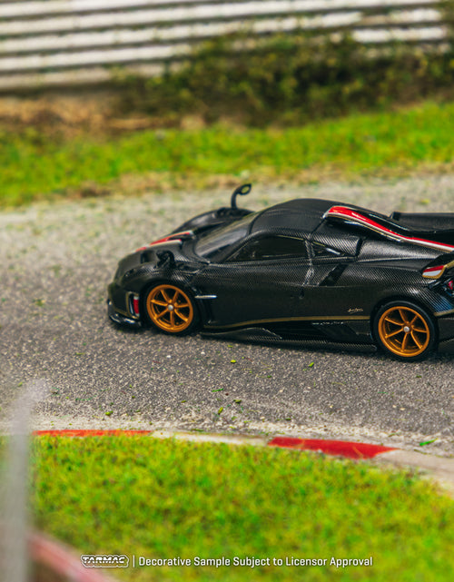 Load image into Gallery viewer, Tarmac Works 1/64 Pagani Imola Matt Black Carbon Fiber Model Car
