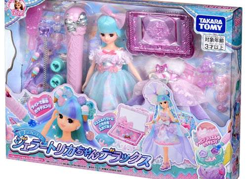 Load image into Gallery viewer, Takara Tomy Licca Kiratto Color Change Gelato Licca-chan DX Doll Set
