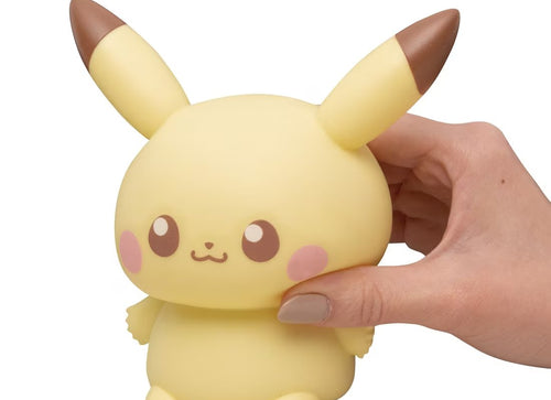 Load image into Gallery viewer, Takara Tomy Pokemon PokePiece Pokepeace Puni Kyun Light Pikachu
