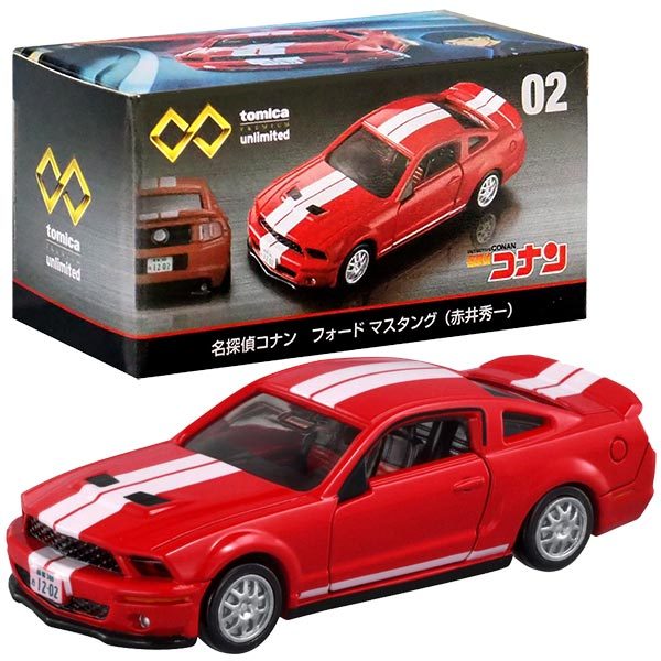 Takara Tomy Tomica Premium Unlimited  Diecast car - No.02 Conan Mustang GT500
