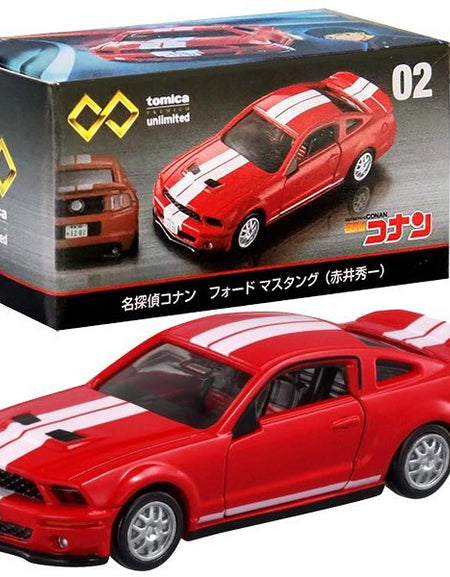 Takara Tomy Tomica Premium Unlimited  Diecast car - No.02 Conan Mustang GT500