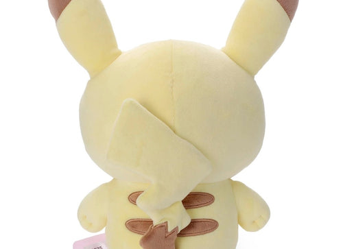 Load image into Gallery viewer, Takara Tomy Arts Pokemon PokePiece Mocchi Mocchi Style Plush Toy Pikachu
