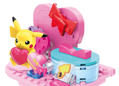Load image into Gallery viewer, Qman Keeppley Building Blocks #K20225 Pokemon Pikachu Fingertip Heart
