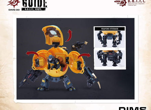 Load image into Gallery viewer, Toys Alliances DIMS-00 1/18 D.R.I.F.T. GUIDE Action Figure Set

