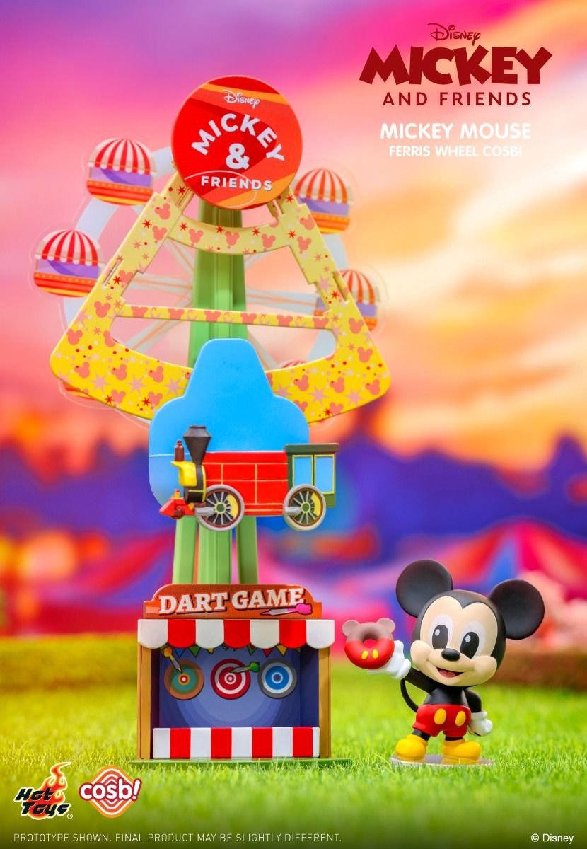 Hot Toys Disney Mickey & Friends Ferris Wheel Cosbi Collection Full Set of 6