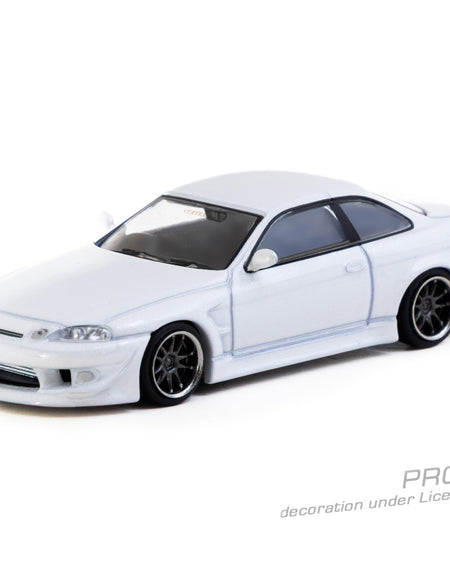 Tarmac Works 1:64 VERTEX Toyota Soarer JZZ30 White Model Car
