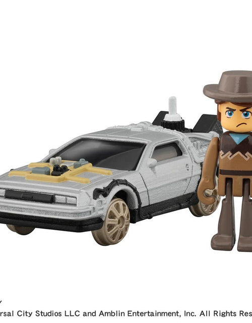 Load image into Gallery viewer, Takara Tomy Plarail Back to the Future Pt3 Steam Locomotive No.131 Time Machine
