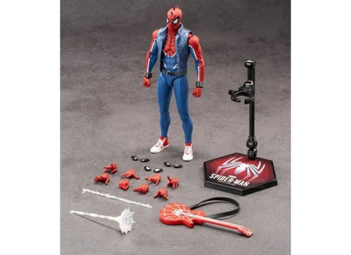 Load image into Gallery viewer, ZD Toys Marvel Avengers 1/10 Spider-Man Punk Spider Action Figure Set
