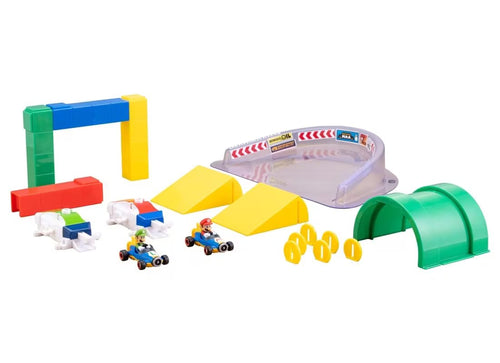 Load image into Gallery viewer, Takara Tomy Tomica Drift Tomica Mario Kart Drift Challenge DX Set

