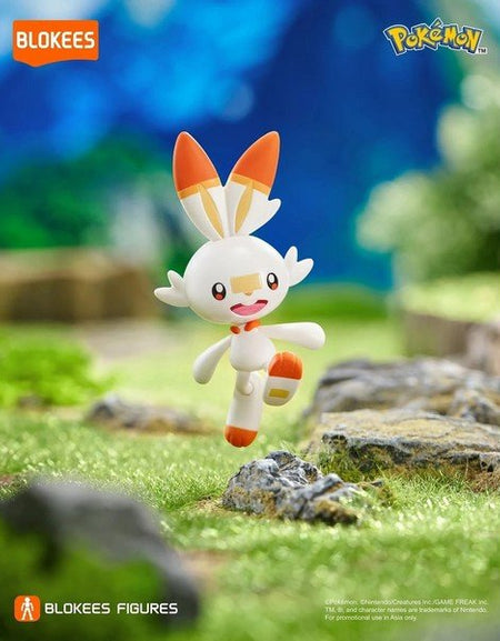 Blokees Pokemon Classic Version-S Scorbunny Buildable Action Figure Model Kit