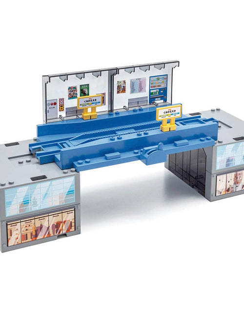 Load image into Gallery viewer, Takara Tomy Plarail Train Accessory - J-23 Recombination Station with Shops
