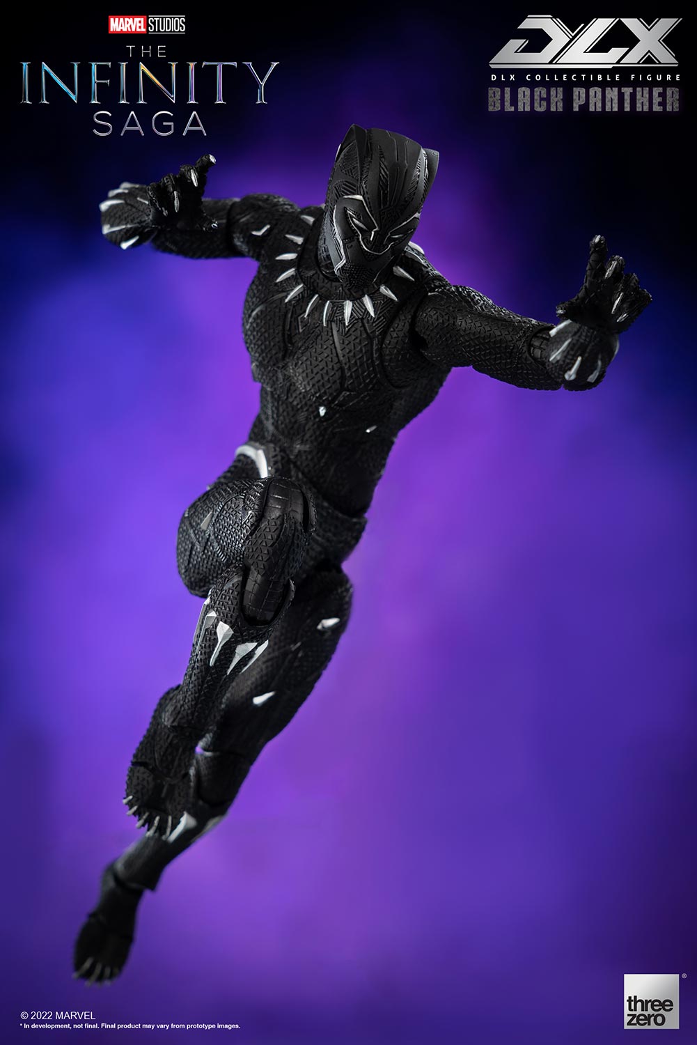 ThreeZero Marvel Studios The Infinity Saga DLX Black Panther Figure