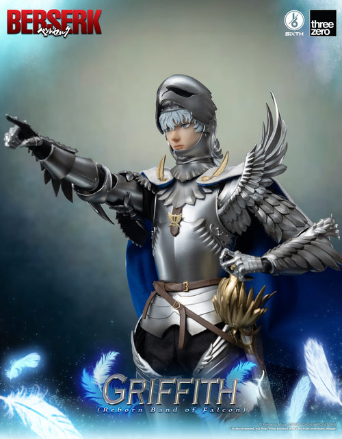 Load image into Gallery viewer, ThreeZero 1:6 BERSERK Griffith (Reborn Band of Falcon) Action Figure
