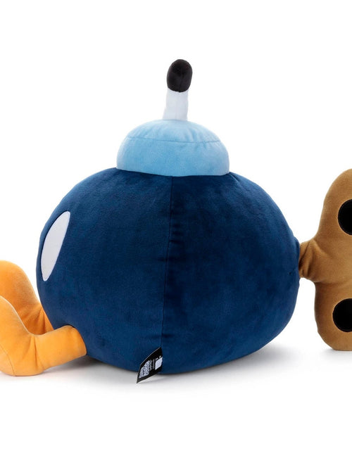 Load image into Gallery viewer, Takara Tomy Arts Super Mario Soft Plush Toy - Mocchi Game Style Bob-omb

