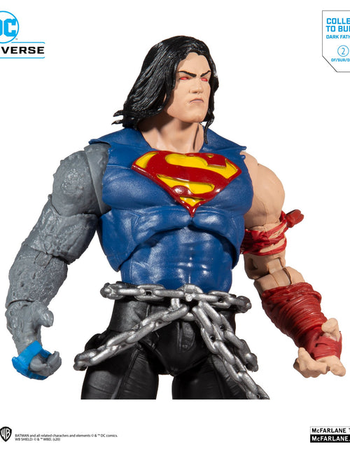 Load image into Gallery viewer, McFarlane Toy DC Death Metal Build-A (Dark Father.)- Superman  7&#39; Action Figure
