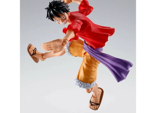 Load image into Gallery viewer, Bandai Tamashii S.H.Figuarts Monkey D. Luffy Onigashima Uchiiri Action Figure
