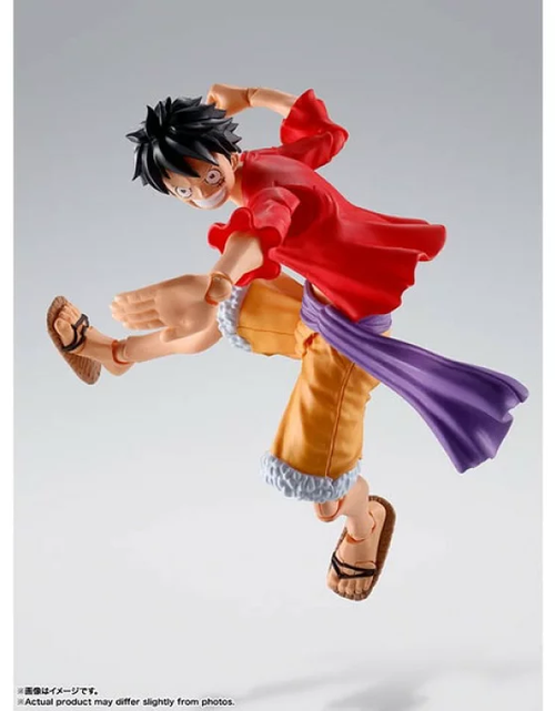 Load image into Gallery viewer, Bandai Tamashii S.H.Figuarts Monkey D. Luffy Onigashima Uchiiri Action Figure

