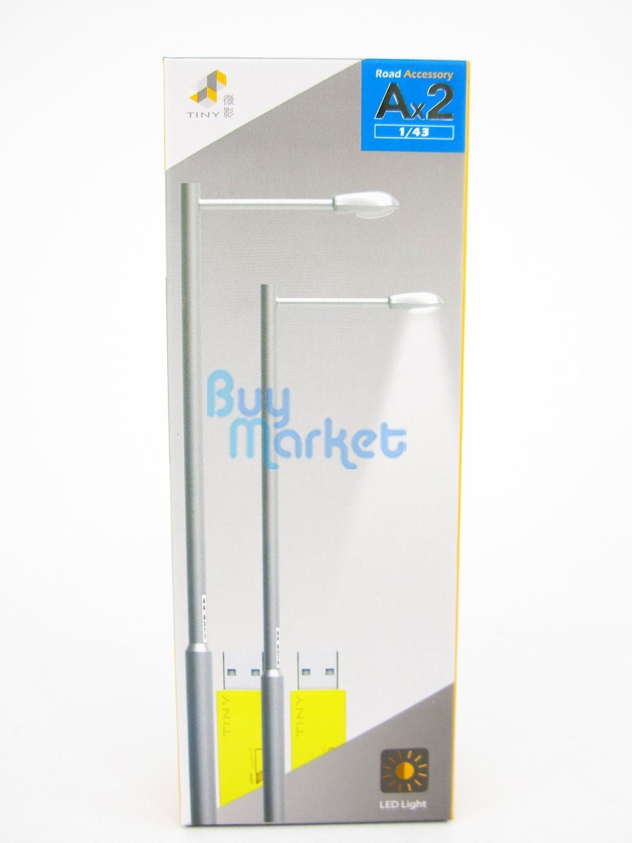 TINY Hong Kong City 1/43 Ax2 Road Accessory Lightning Lamppost LED Light Set